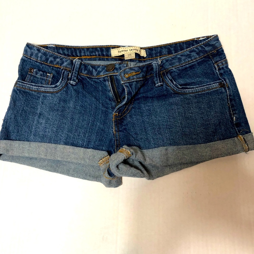 Forever 21 denim shorts